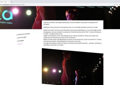 Site web de la compagnie Anima