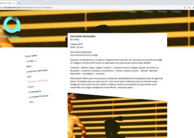 Site web de la compagnie Anima