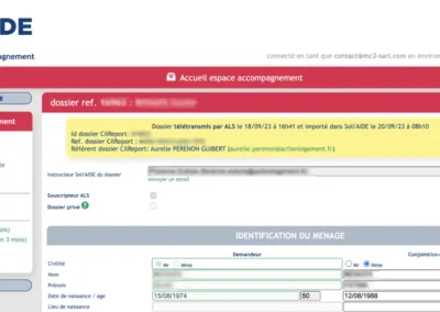 Soli'AIDE - Extranet métier Soli’AL - espace accompagnement